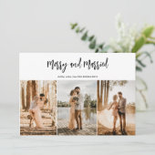 Fröhliches und Verheiratetes Script Weihnachten Co (Stehend Vorderseite)