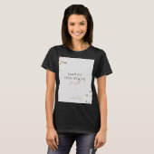 Fröhliches Urlaubsdesign T-Shirt (Vorne ganz)