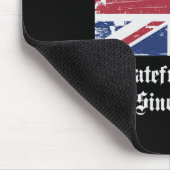 Fröhliches Verrätertag Undankbare Koloniale Bluse  Mousepad (Ecke)