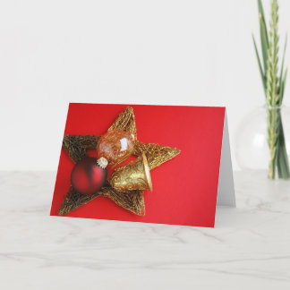 Fröhliches Weihnachten! Feiertagskarte