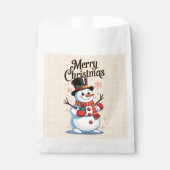 Fröhliches Weihnachten Geschenktütchen (Vorderseite)