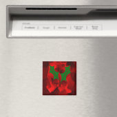 Fröhliches Weihnachten.... Magnet (In Situ (Geschirrspüler))
