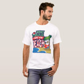 FRÖHLICHES Weihnachten vom STRAND T-Shirt (Vorne ganz)