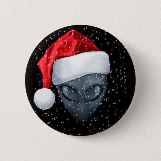 Fröhliches Weihnachten von Bereich 51 Button (Vorderseite)