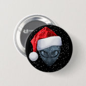 Fröhliches Weihnachten von Bereich 51 Button (Vorne & Hinten)