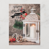 fröhliches Weihnachts-Business-Marketing Postkarte (Vorderseite)