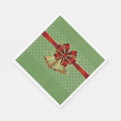 fröhliches Weihnachtsbuch Napkin Serviette (Ecke)