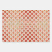 fröhliches Weihnachtsdesign Geschenkpapier Set (Vorderseite 3)