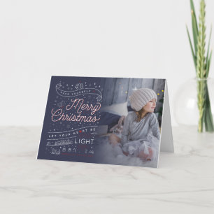 FRÖHLICHES WEIHNACHTSFEST / Faltschachtelkarte Karte