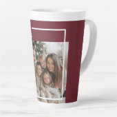 Fröhliches Weihnachtsfoto  Milchtasse (Rechte Ecke)