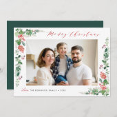 fröhliches Weihnachtsgeschenk Feiertagskarte (Vorne/Hinten)