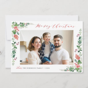 fröhliches Weihnachtsgeschenk Feiertagskarte