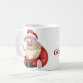 fröhliches Weihnachtsgeschenk, modernes Weihnachts Kaffeetasse (Vorderseite Links)