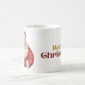 fröhliches Weihnachtsgeschenk, modernes Weihnachts Kaffeetasse (Mittel)