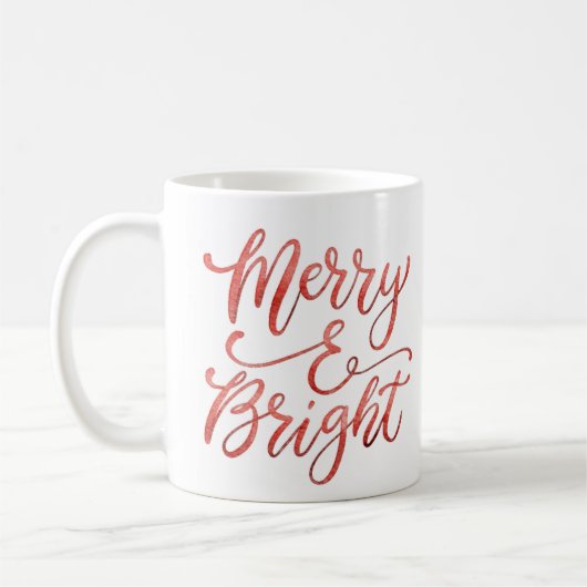 fröhliches Weihnachtsgeschenk, modernes Weihnachts Kaffeetasse (Links)