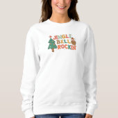 fröhliches Weihnachtshemd Sweatshirt (Vorderseite)