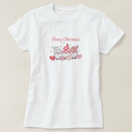fröhliches Weihnachtshirt T-Shirt (Design vorne)
