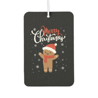 Fröhliches Weihnachtskuchen | Weihnachtskeks Autolufterfrischer