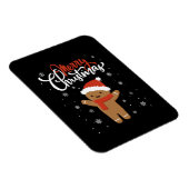 Fröhliches Weihnachtskuchen | Weihnachtskeks Magnet (Rechte Seite)
