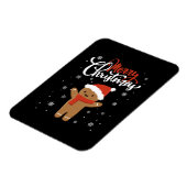 Fröhliches Weihnachtskuchen | Weihnachtskeks Magnet (Linke Seite)