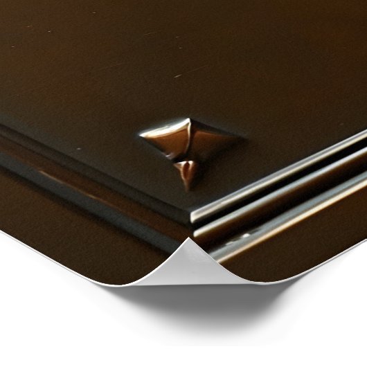 Fröhliches Weihnachtsmetallzeichen Poster (Ecke)