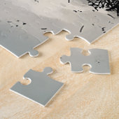Fröhliches Wintergenom in Red Hat Puzzle (Seite)