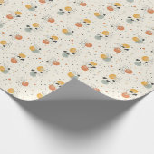 Fröhliches Zitrus-Geschenkpapier Geschenkpapier (Ecke)