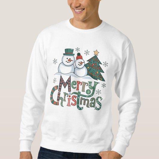 Fröhlichkeit in Liebe Sweatshirt (Vorderseite)