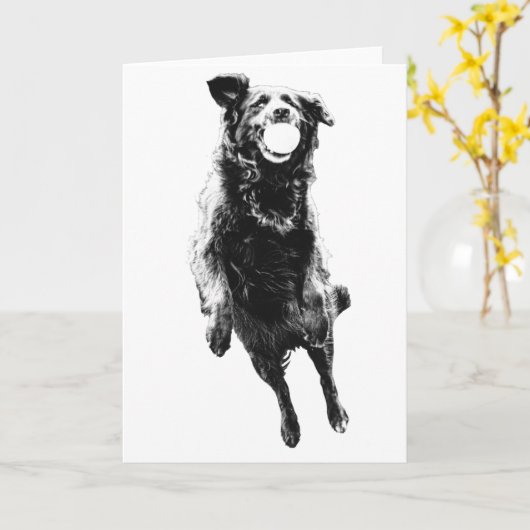 Fröhlichkeit in sanfter Bewegung Karte (Gelbe Blume)