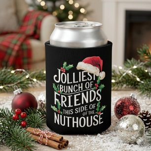 Fröhlichste Gruppe von Freunden Xmas Sarkastisch  Dosenkühler