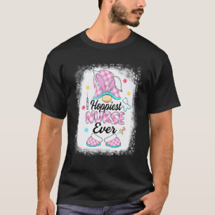 Fröhlichste Krankenschwester Ever Büffel Kariert G T-Shirt