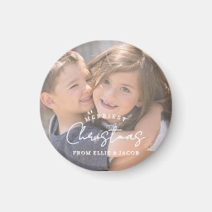 Fröhlichstes Weihnachten Familie Freude Weihnachte Magnet