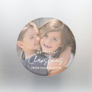 Fröhlichstes Weihnachten Familie Freude Weihnachte Magnet