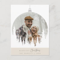 Fröhlichstes Weihnachtsfamilienfoto, Tannenbaum-Ov