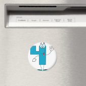 Frohn Nummer 4 Magnet (In Situ (Geschirrspüler))