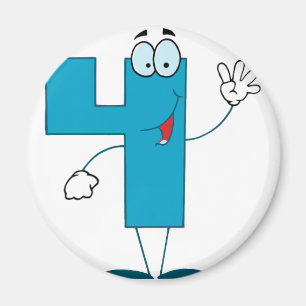 Frohn Nummer 4 Magnet