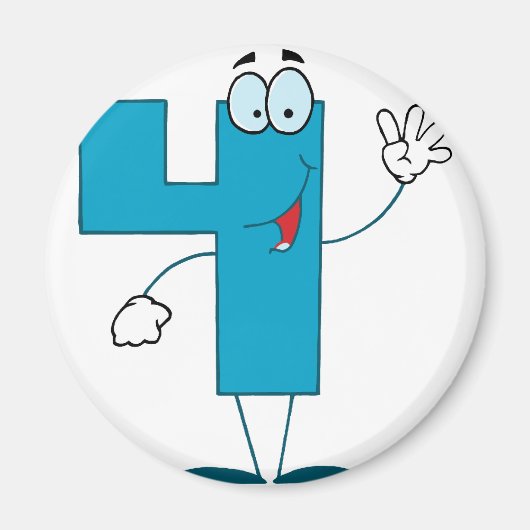 Frohn Nummer 4 Magnet (Vorne)