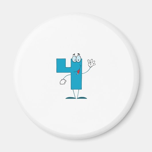 Frohn Nummer 4 Magnet (Vorne)