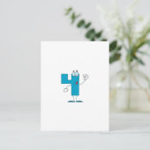 Frohn Nummer 4 Postkarte (Stehend Vorderseite)
