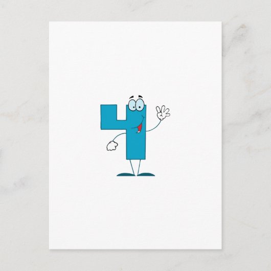 Frohn Nummer 4 Postkarte (Vorderseite)