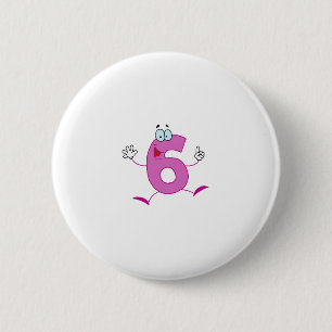 Frohn Nummer 6 Button