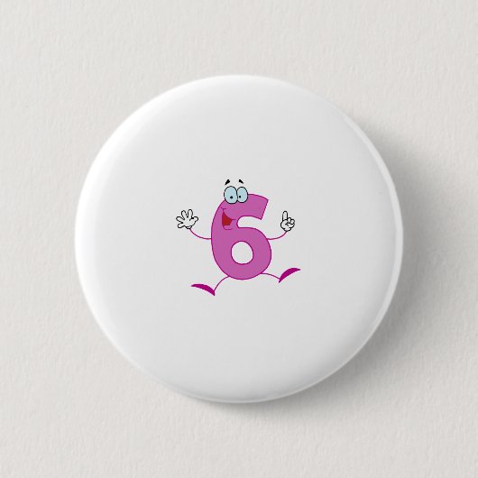 Frohn Nummer 6 Button (Vorderseite)
