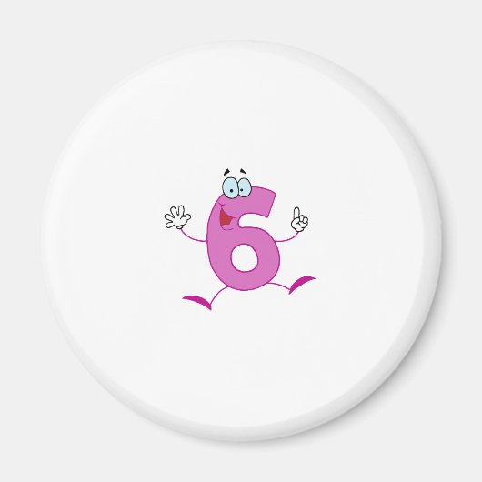 Frohn Nummer 6 Magnet (Vorne)