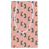 Frohsinn für Engel Weihnachten Kleine Geschenktüte (Rückseite)