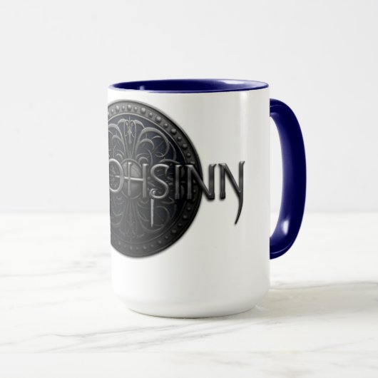 Frohsinn Logo Tasse (VorderseiteRechts)