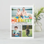 Frohste Weihnachten multi x 3 (Stehend Vorderseite)