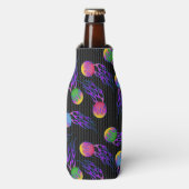 Frolf - Flammen-Datenträger Golf Flaschenkühler (Flaschenvorderseite)