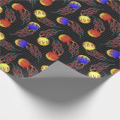 Frolf - Flammen-Datenträger Golf Geschenkpapier (Ecke)