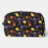 Frolf - Flammen-Datenträger Golf Waschbeutel (Vorderseite)