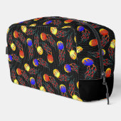 Frolf - Flammen-Datenträger Golf Waschbeutel (Rechte Ecke)